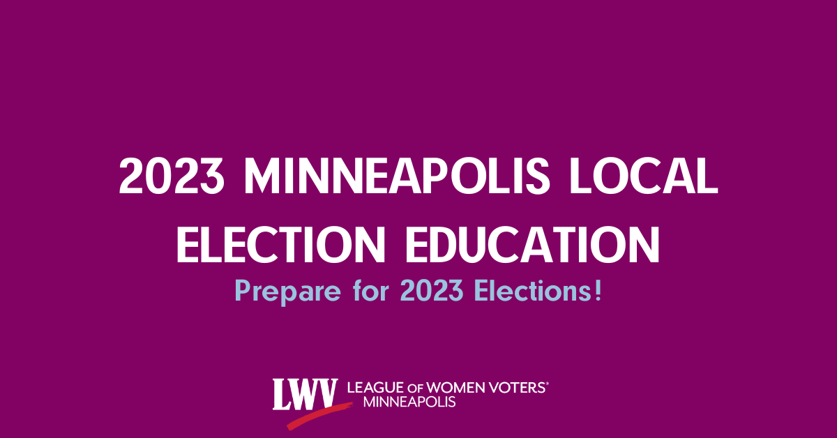 2023 Minneapolis Local Election Education - Check It Out!