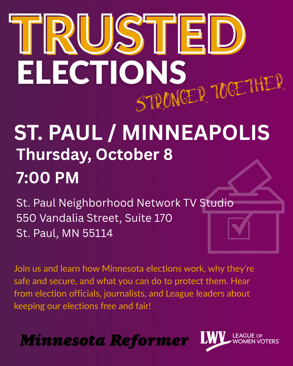 Trusted Elections – Stronger Together