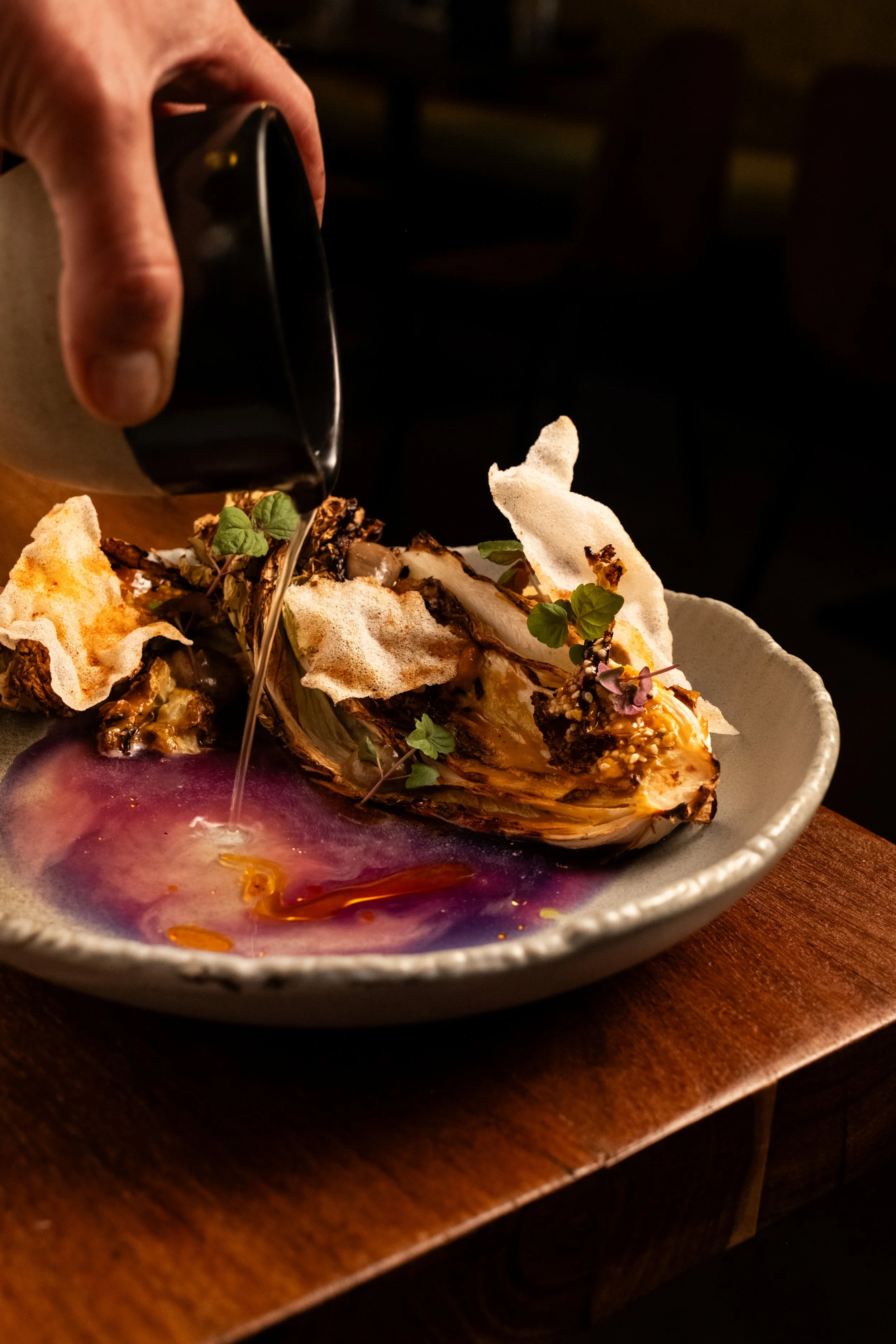 Candid Table Service | Food and Beverage Photography | Hospitality and Branding