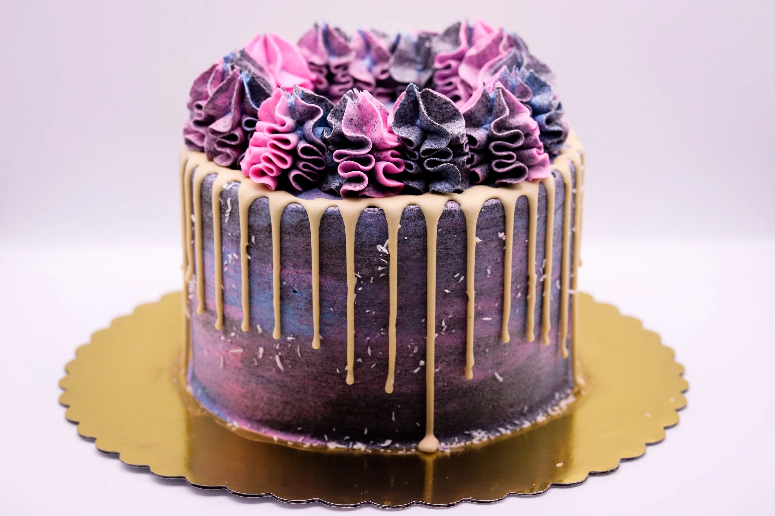 Carob Galaxy Birthday cake