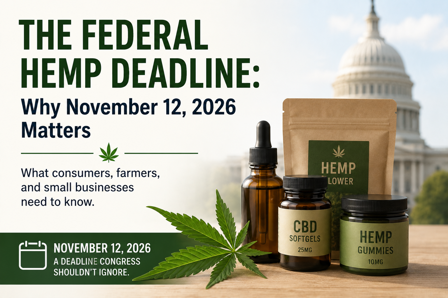 Why November 12, 2026 Matters for Consumers, Farmers, and Small Businesses