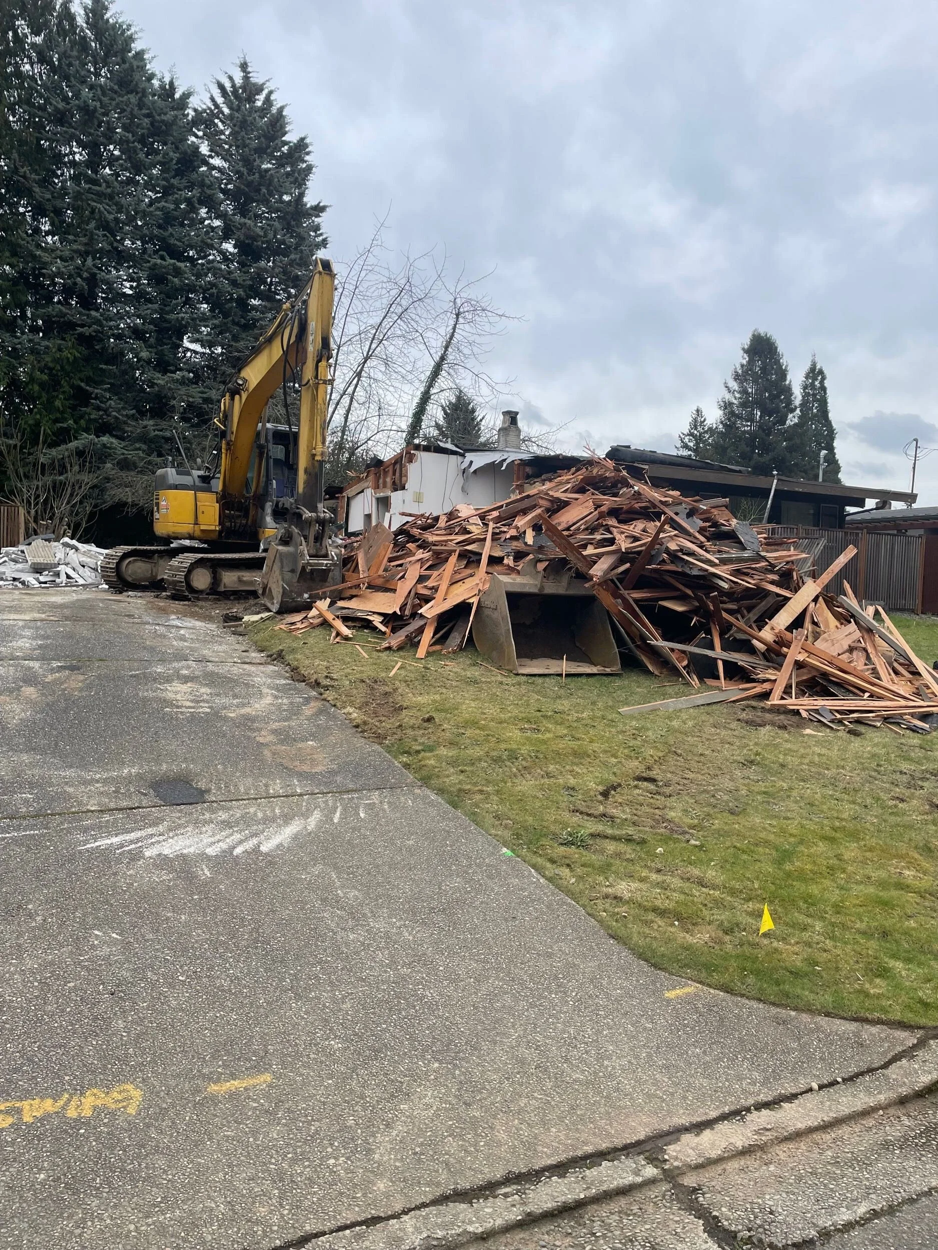 Building Demolition- Bellevue, WA