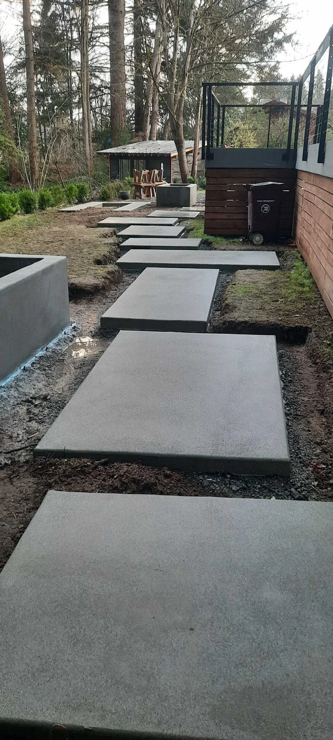 Sand Finish Segmented Walkway- Bothell, WA