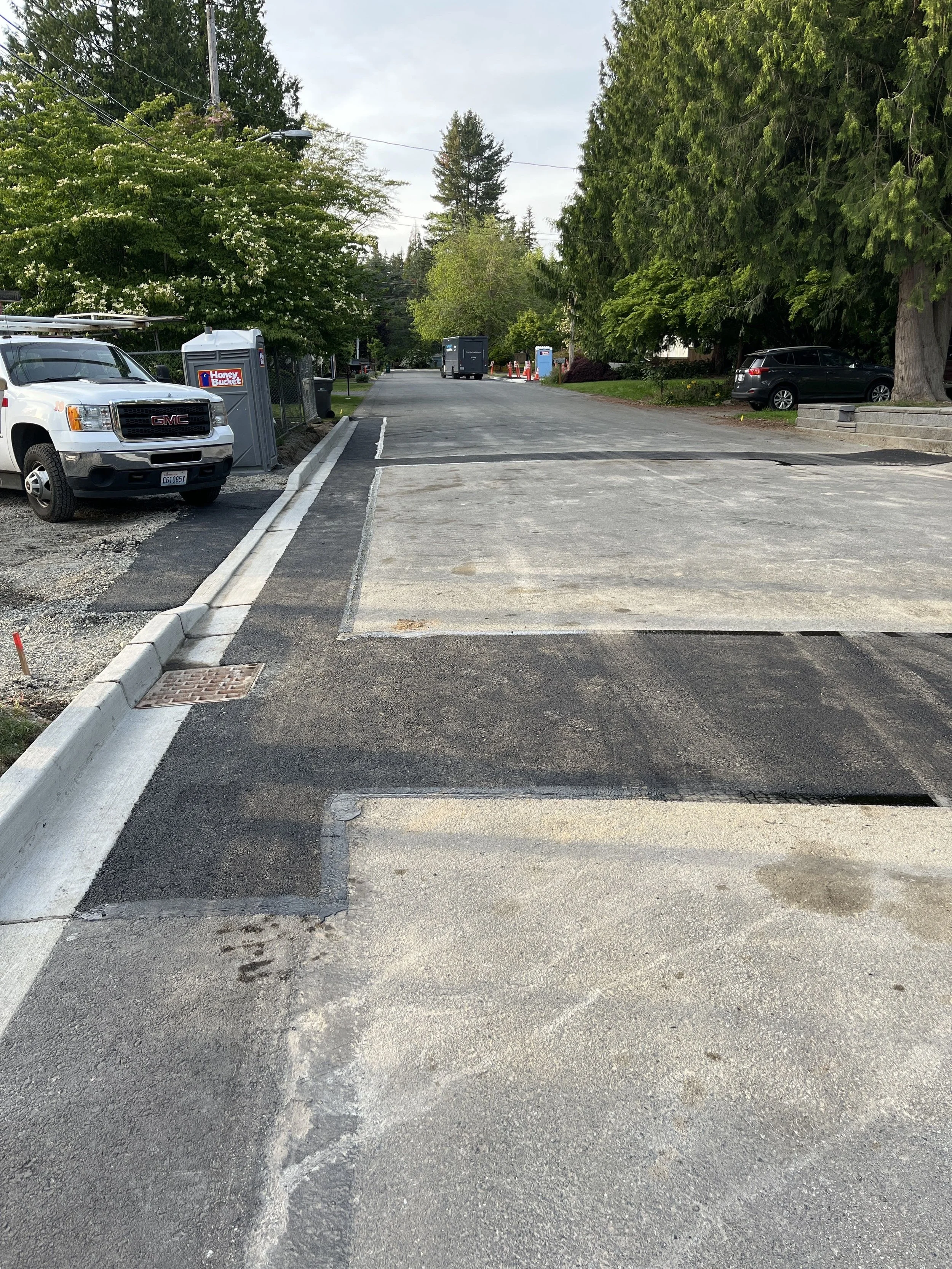 Curb & Gutter/ Asphalt Patch- Bellevue, WA