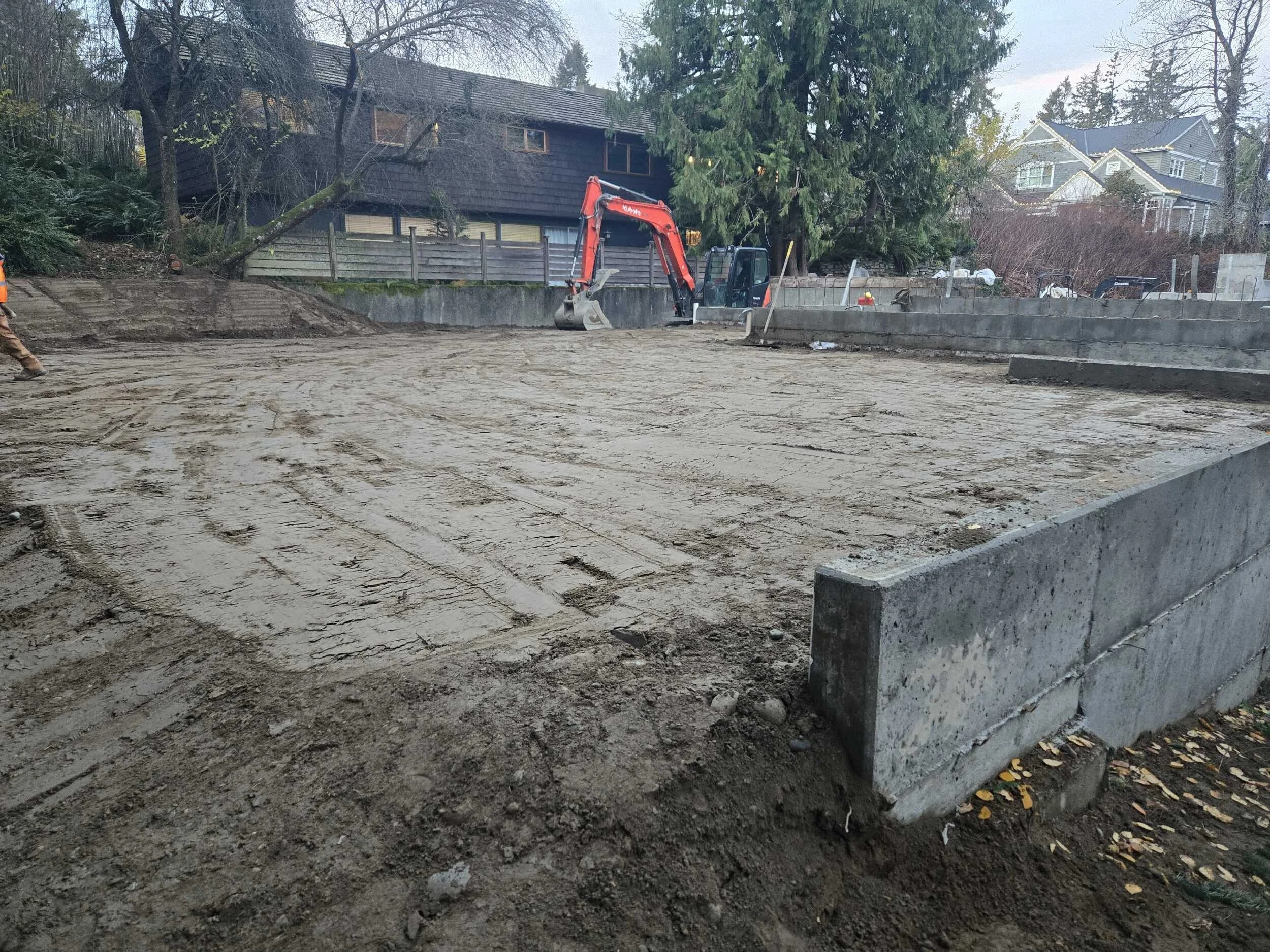 Site Prep- Bellevue, WA