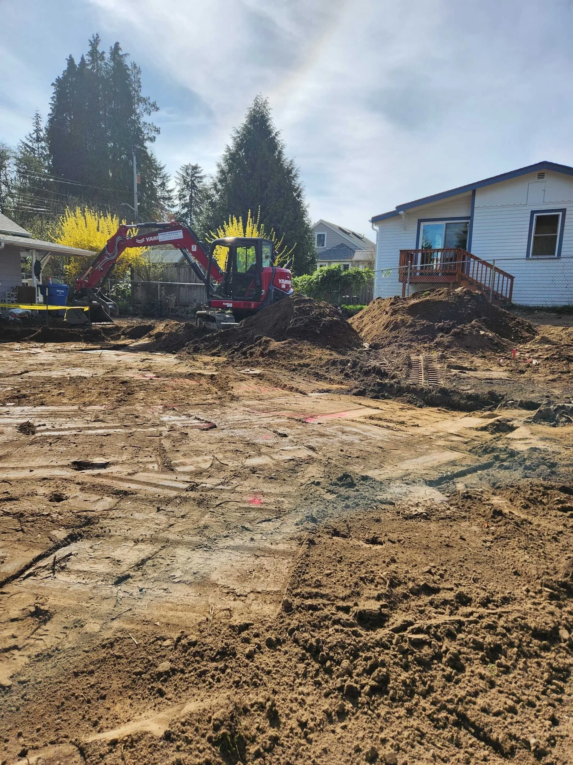 New Development Excavation- Seattle, WA