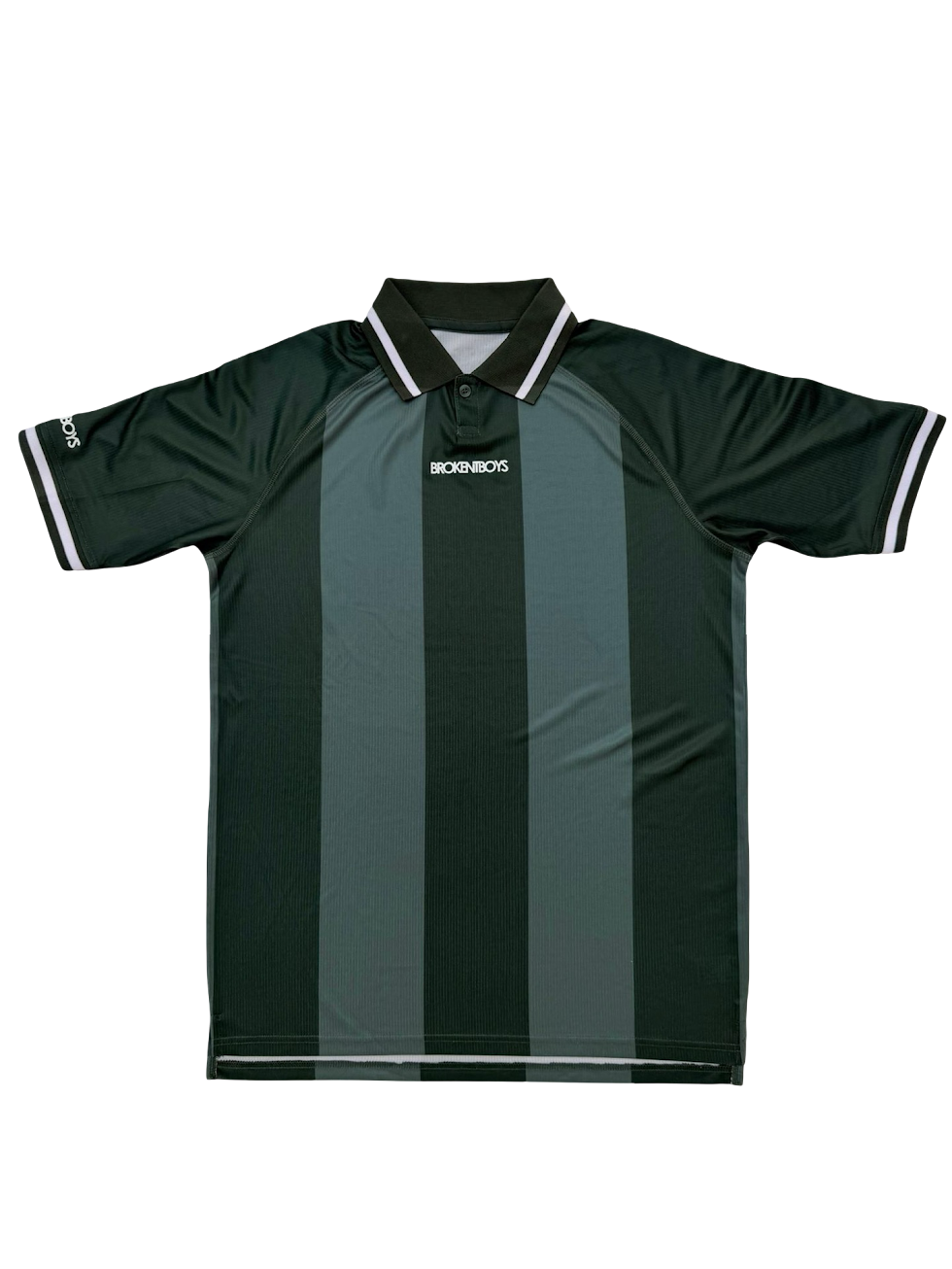 new green btb polo shirt