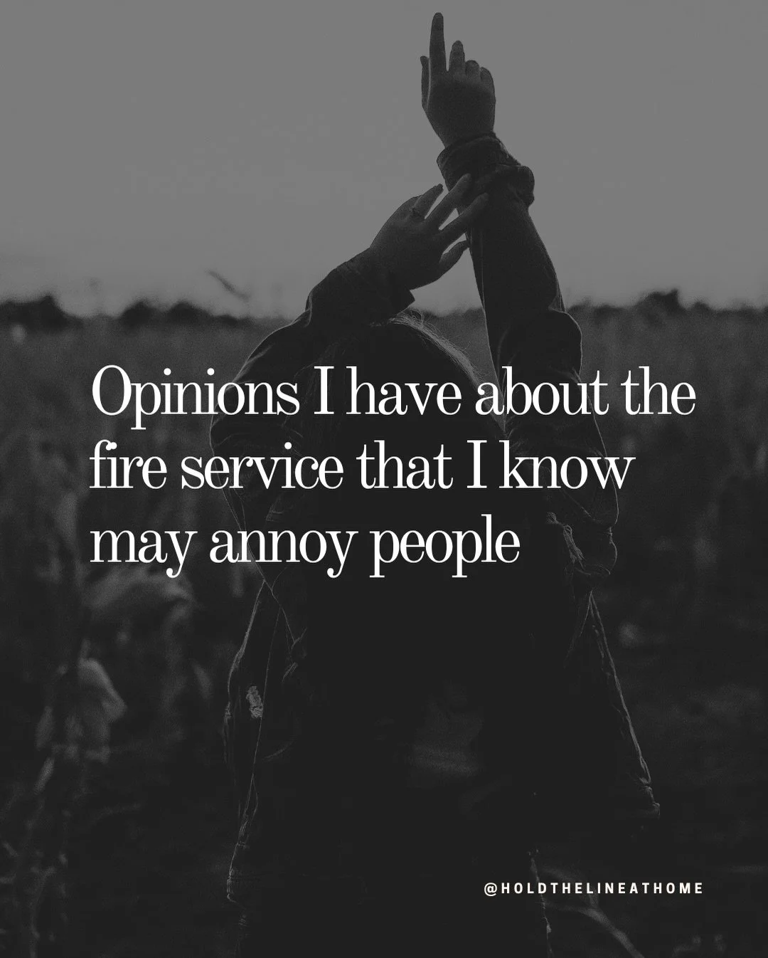 After 18 years married to a firefighter, I&rsquo;ve collected a few opinions. 😝

Some of them come from experience. Some came from learning things the hard way. Others probably won&rsquo;t be popular.

The reality is that fire family life looks diff