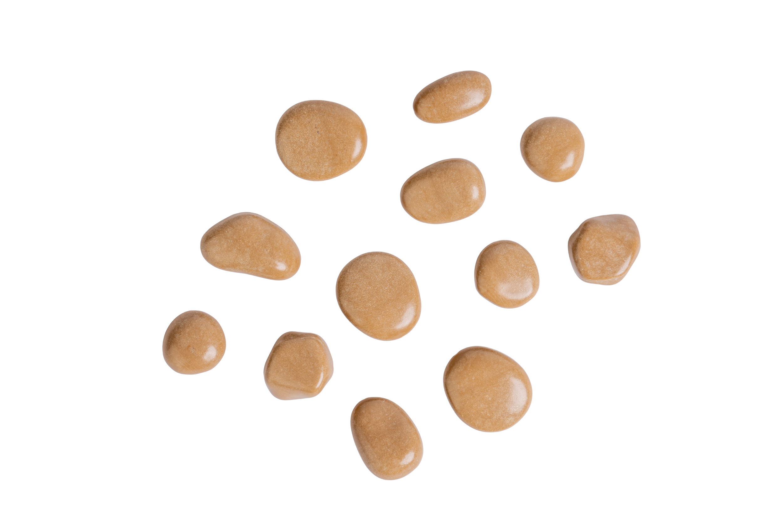 POLYPEBBLES — Large Rocks — White, Tan, Brown, Black, Grey, Terra Cotta