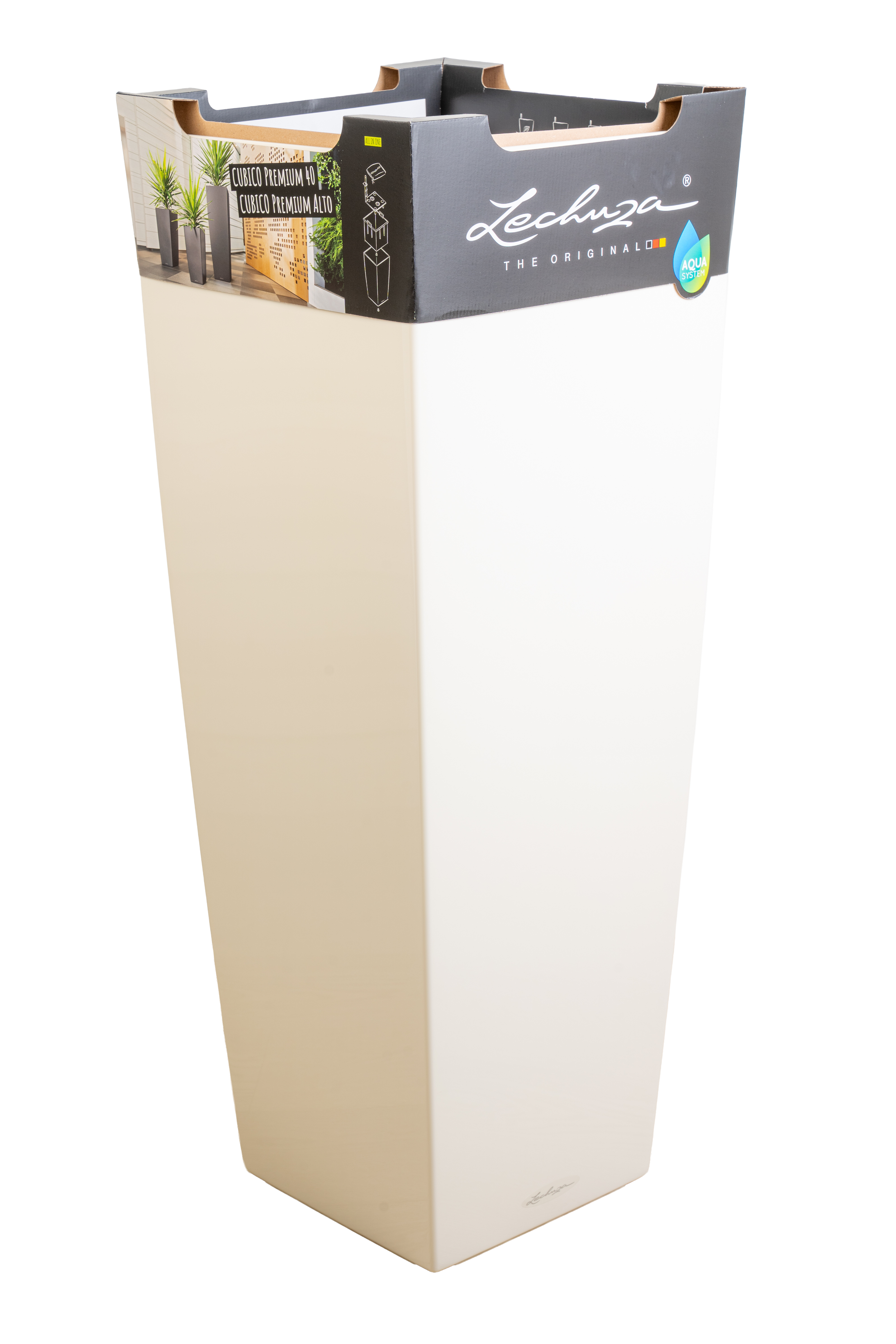 COLUMN CUBICO — Black, Charcoal, Espresso, Scarlet Red, Silver, White — 16"