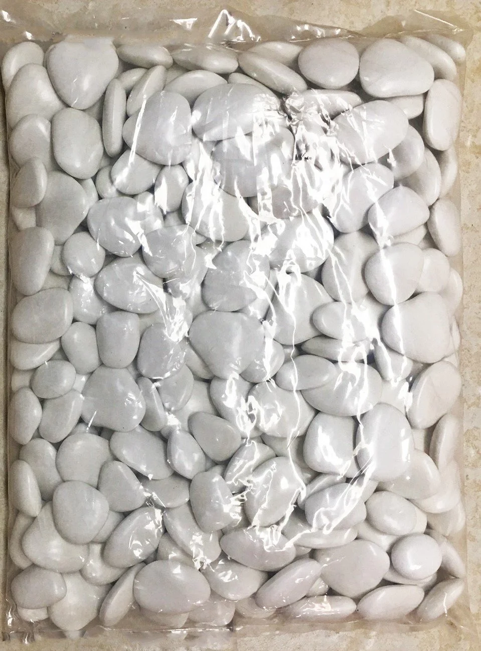 POLYPEBBLES — Large Rocks — White, Tan, Brown, Black, Grey, Terra Cotta