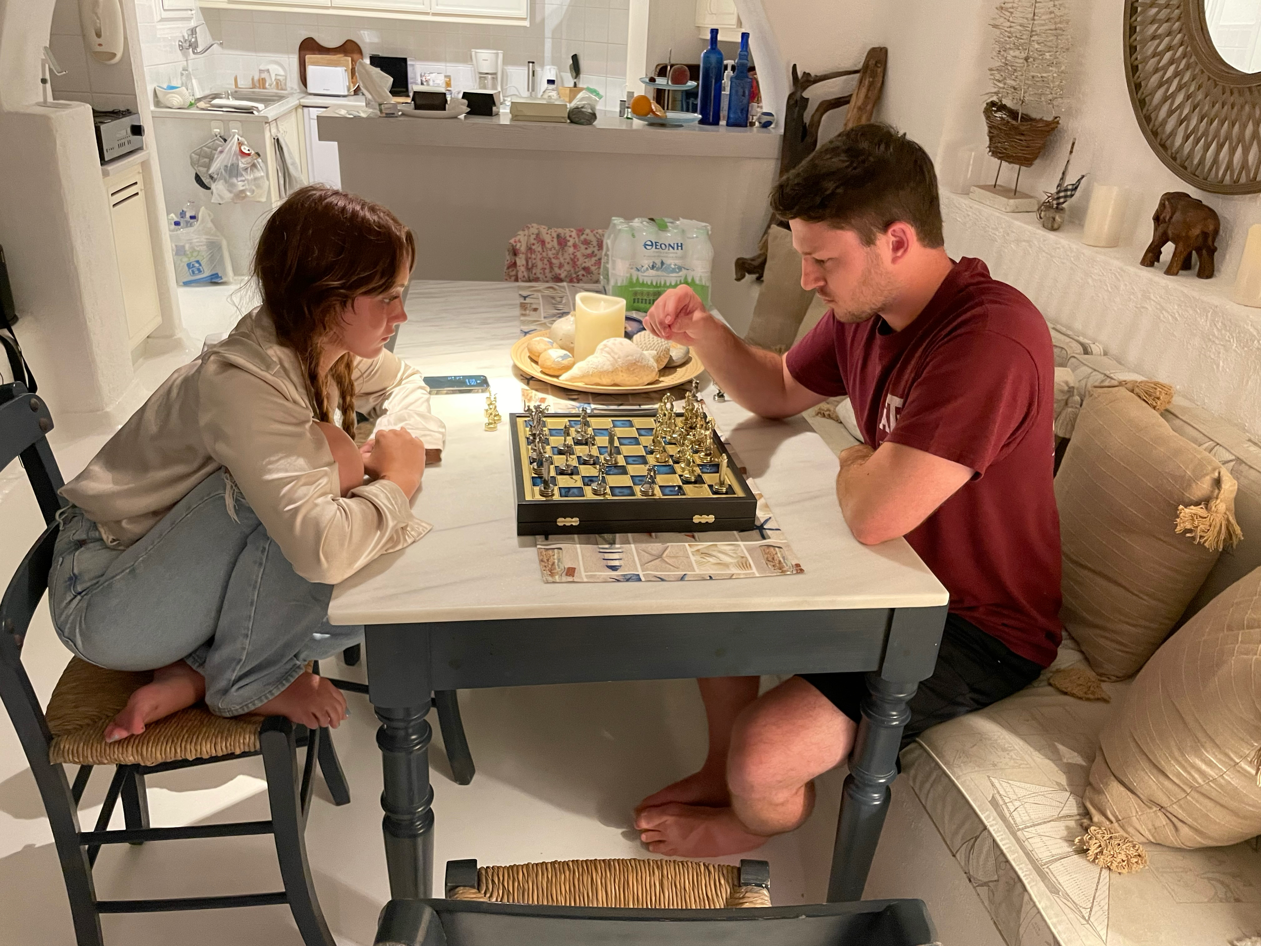 Chess Match with my brother