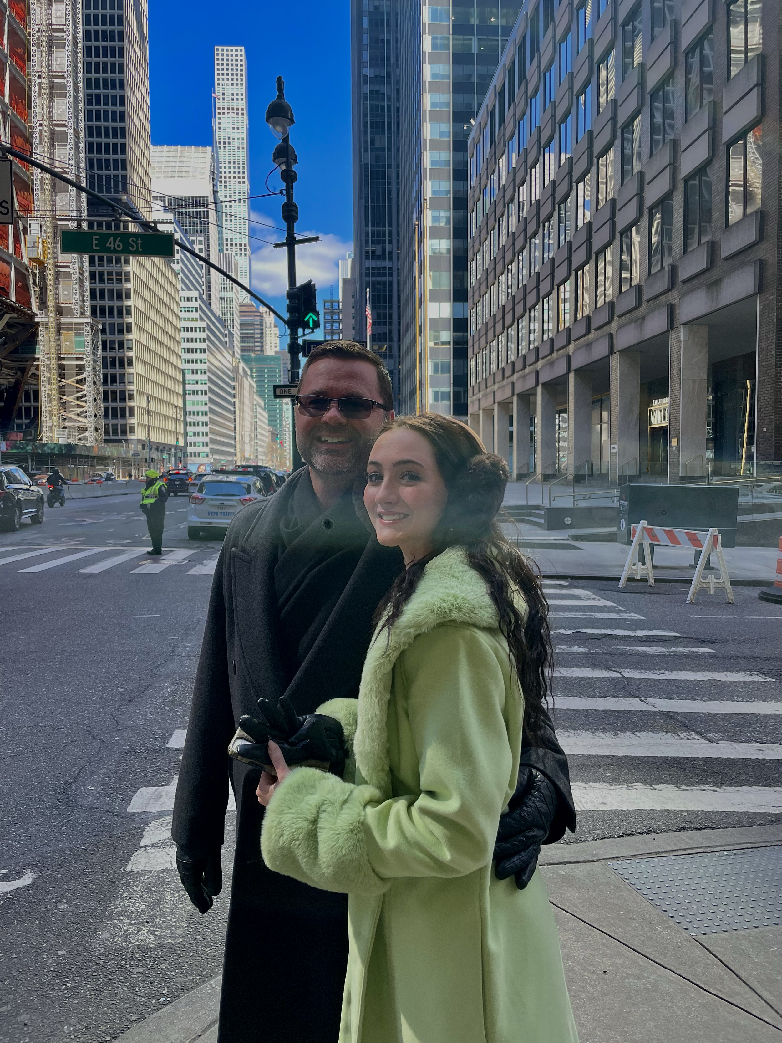 Dad & I in NYC