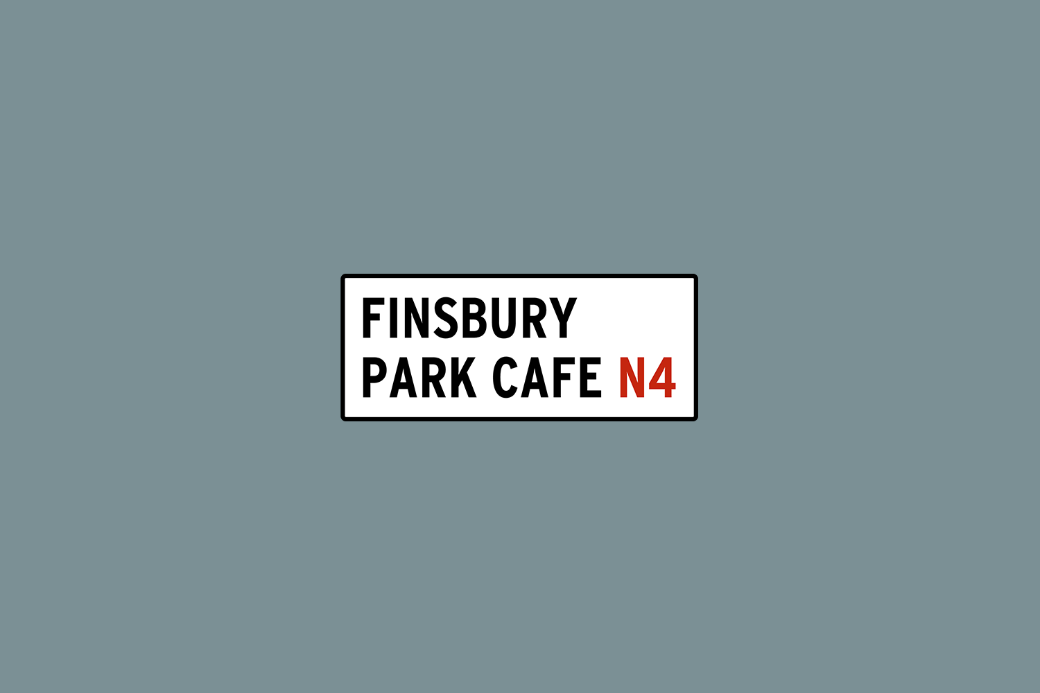 Finsbury Park Cafe — Hospitality (Logo Commission)