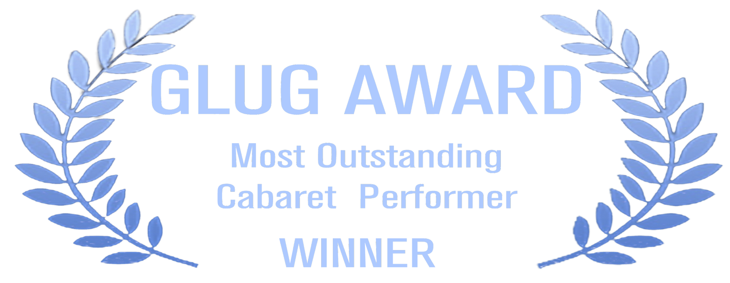 Glug Award Most Outstanding Cabaret Performer Winner
