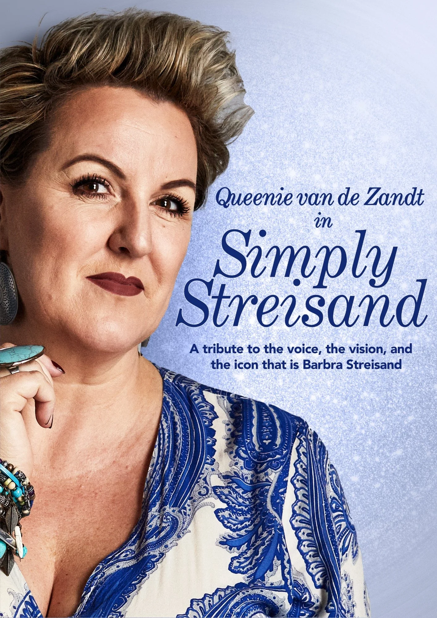 Queenie van de Zandt in Simply Streisand