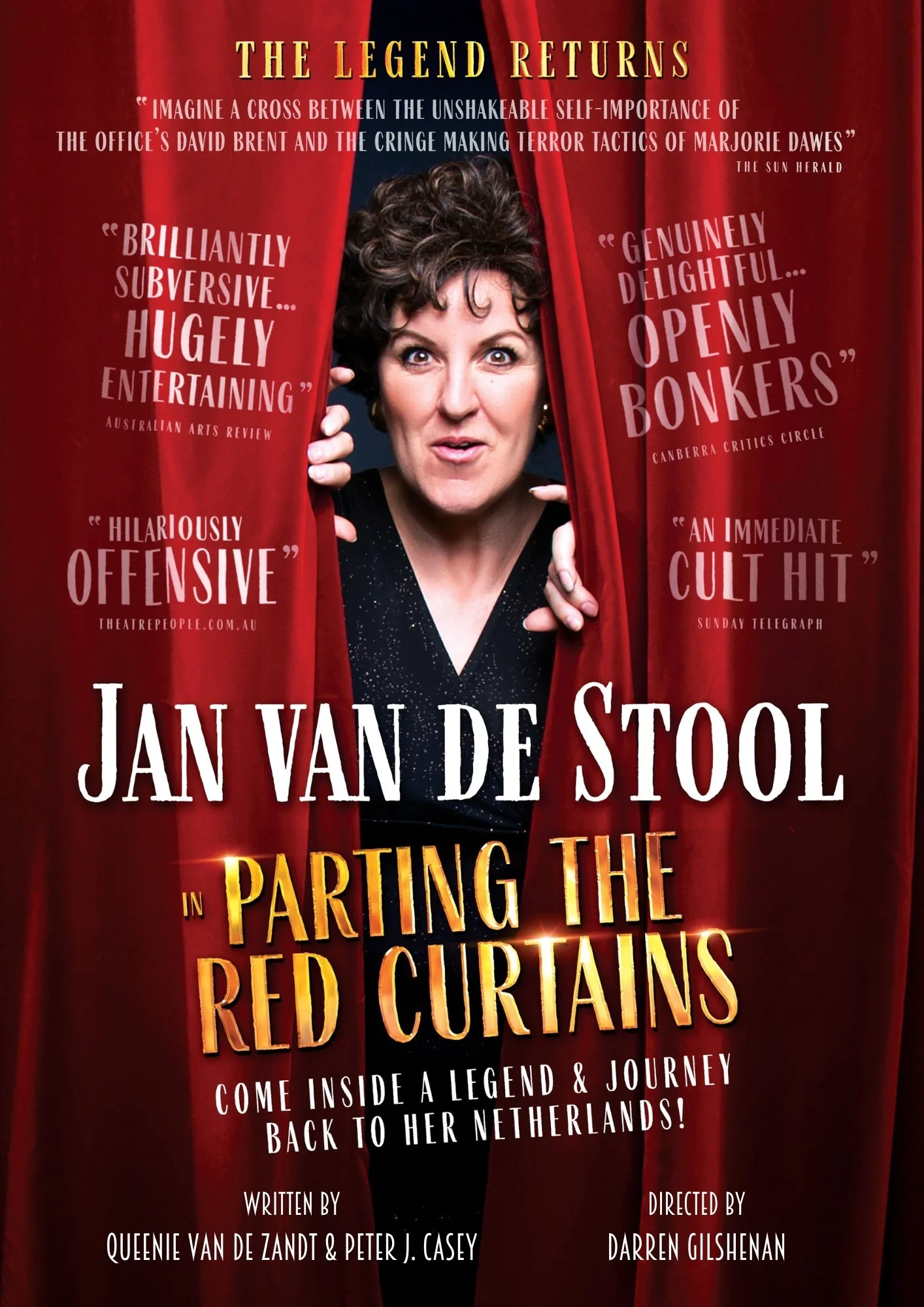 Jan van de Stool in Parting the Red Curtains