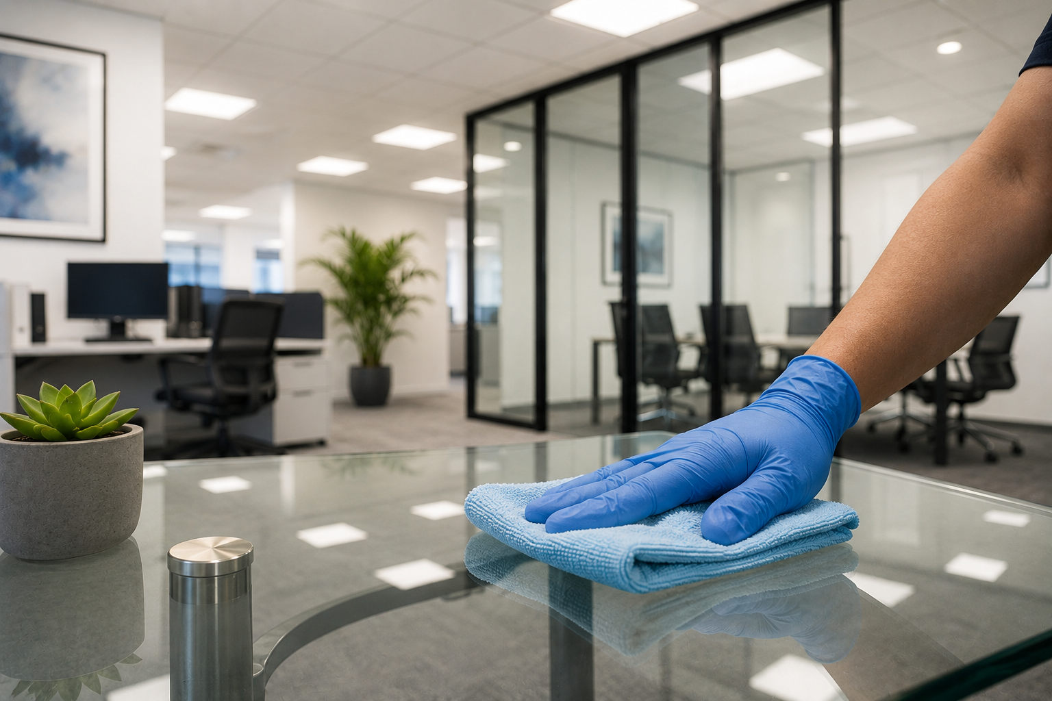 Overnight Office Space Cleaning