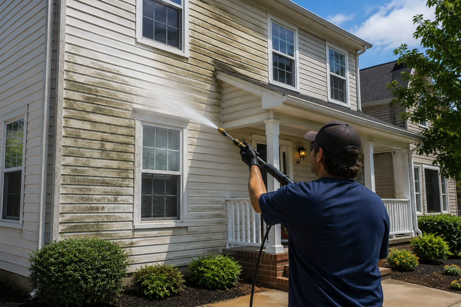 Residential Pressure Washing