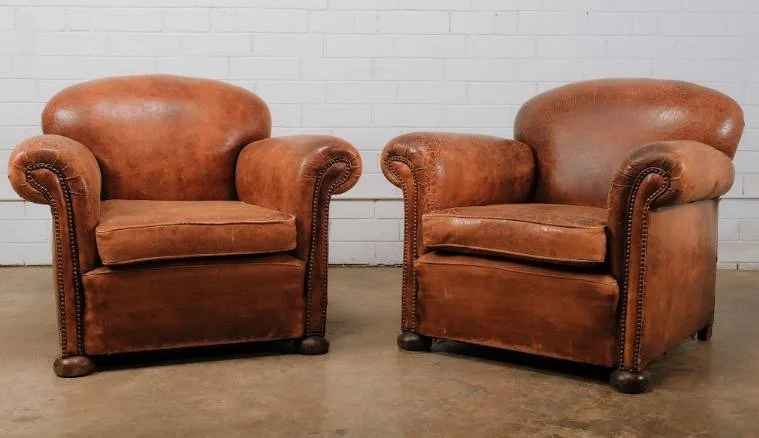 Vintage Leather Club Chair