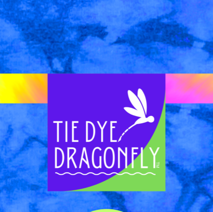 Tie Dye Dragonfly logo