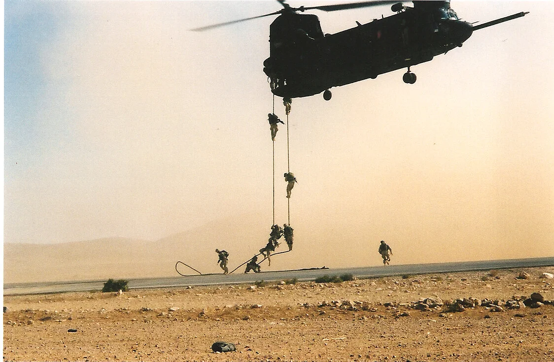2001 - Alpha Co. 2/75 Ranger Regiment. Jordan.