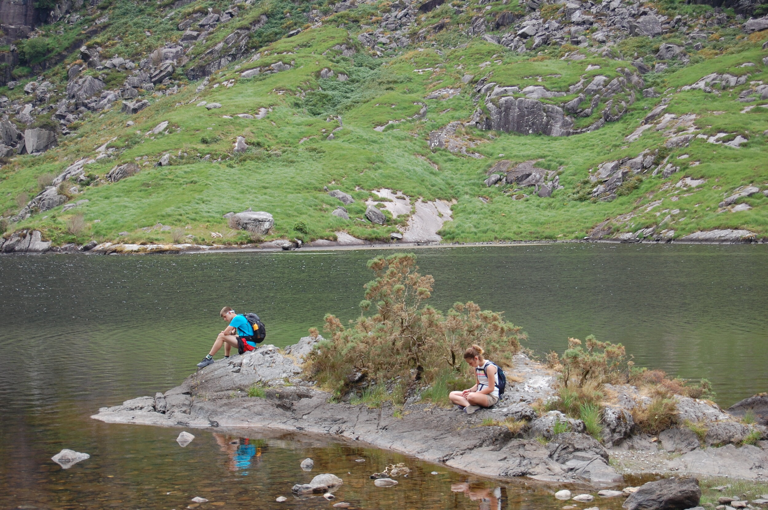 2018 - Gap of Dunloe, Ireland. The moment we heard the news. No amount of beauty that surrounded could take the sorrow from our hearts. We all lost a family member that day.
