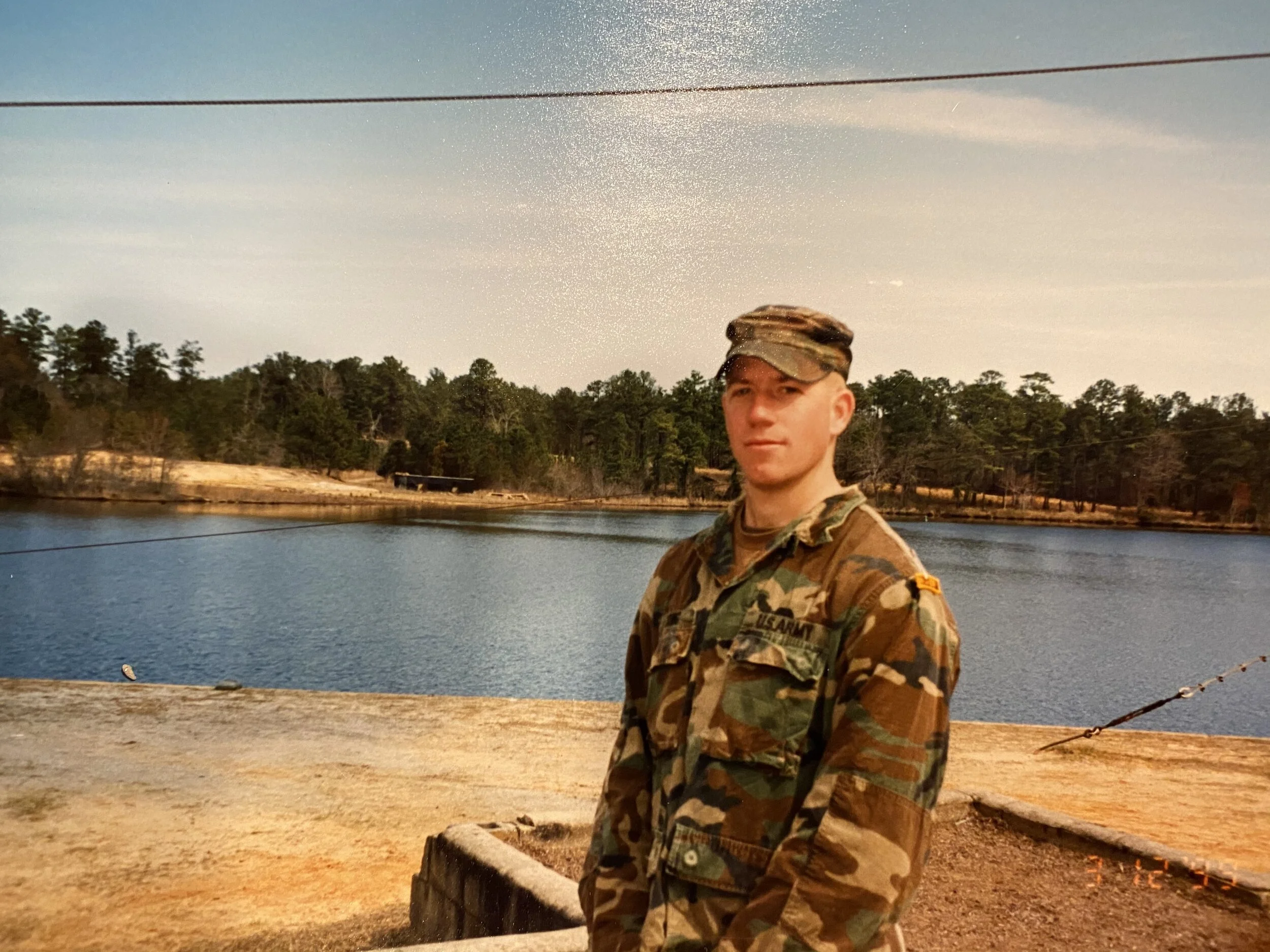 PFC Brandon Young, at Ranger School Class 3-99 graduation.