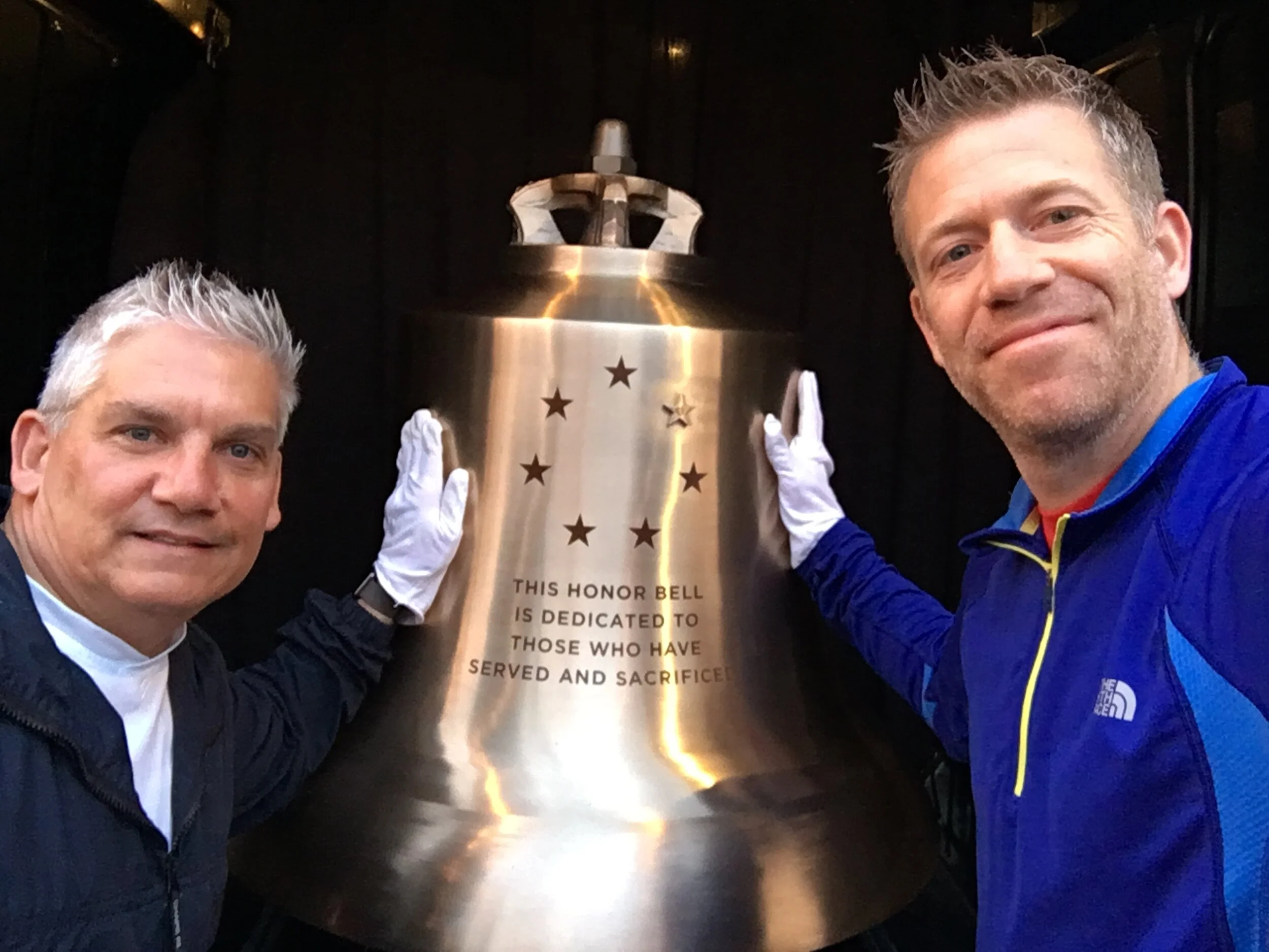 Lou Olivera, Founder of the Honor Bell Foundation.