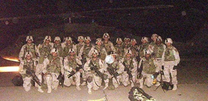D/9 Cav just before conducting an air assault mission