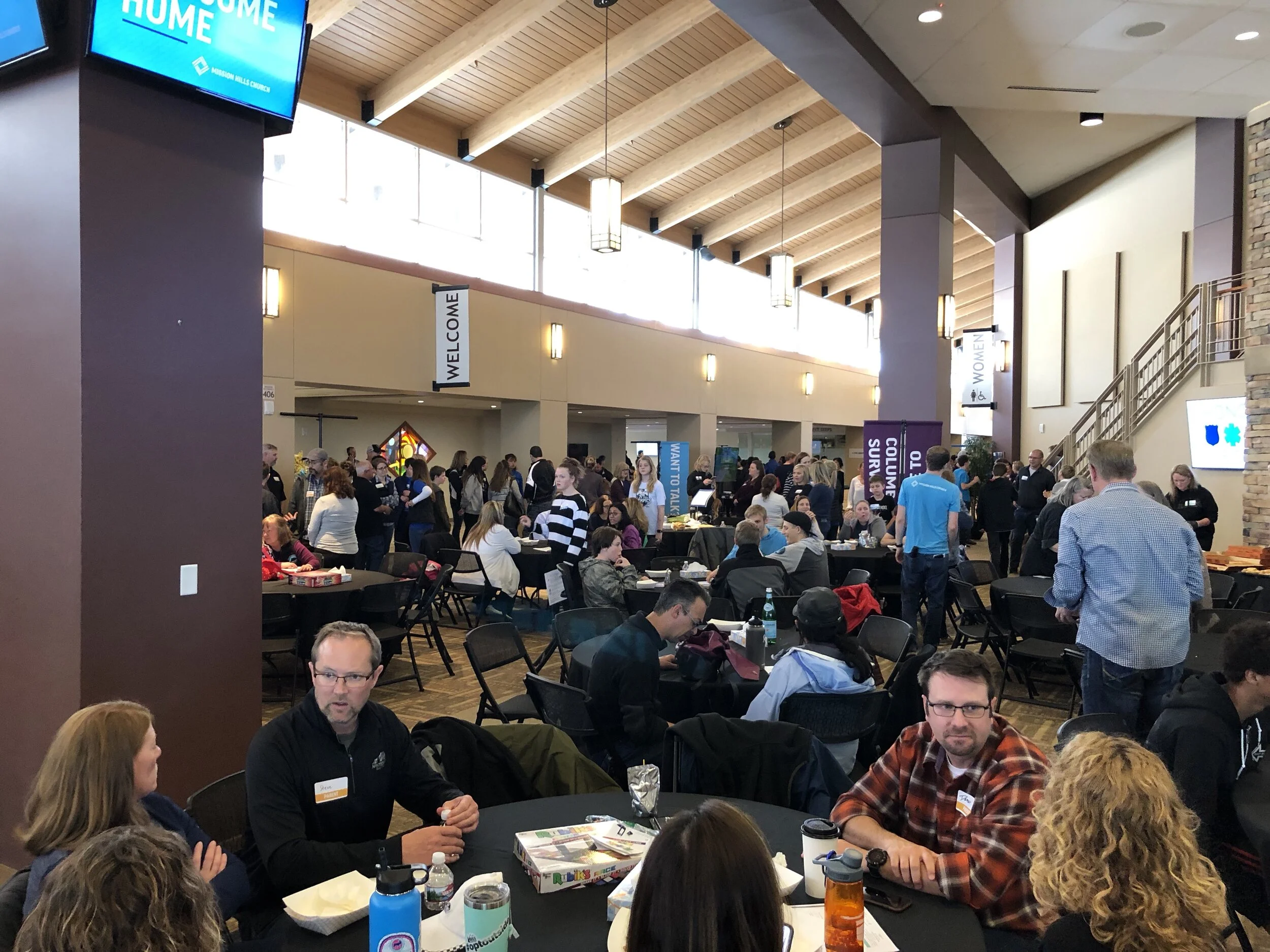 May 8, 2019 - The day after. Mission Hills Church responds with love, compassion, and support. Our church remained full of STEM families and the community all day.