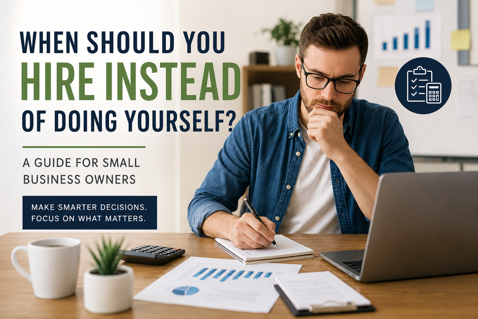 When Should You Hire a Bookkeeper Instead of Doing Your Books Yourself?