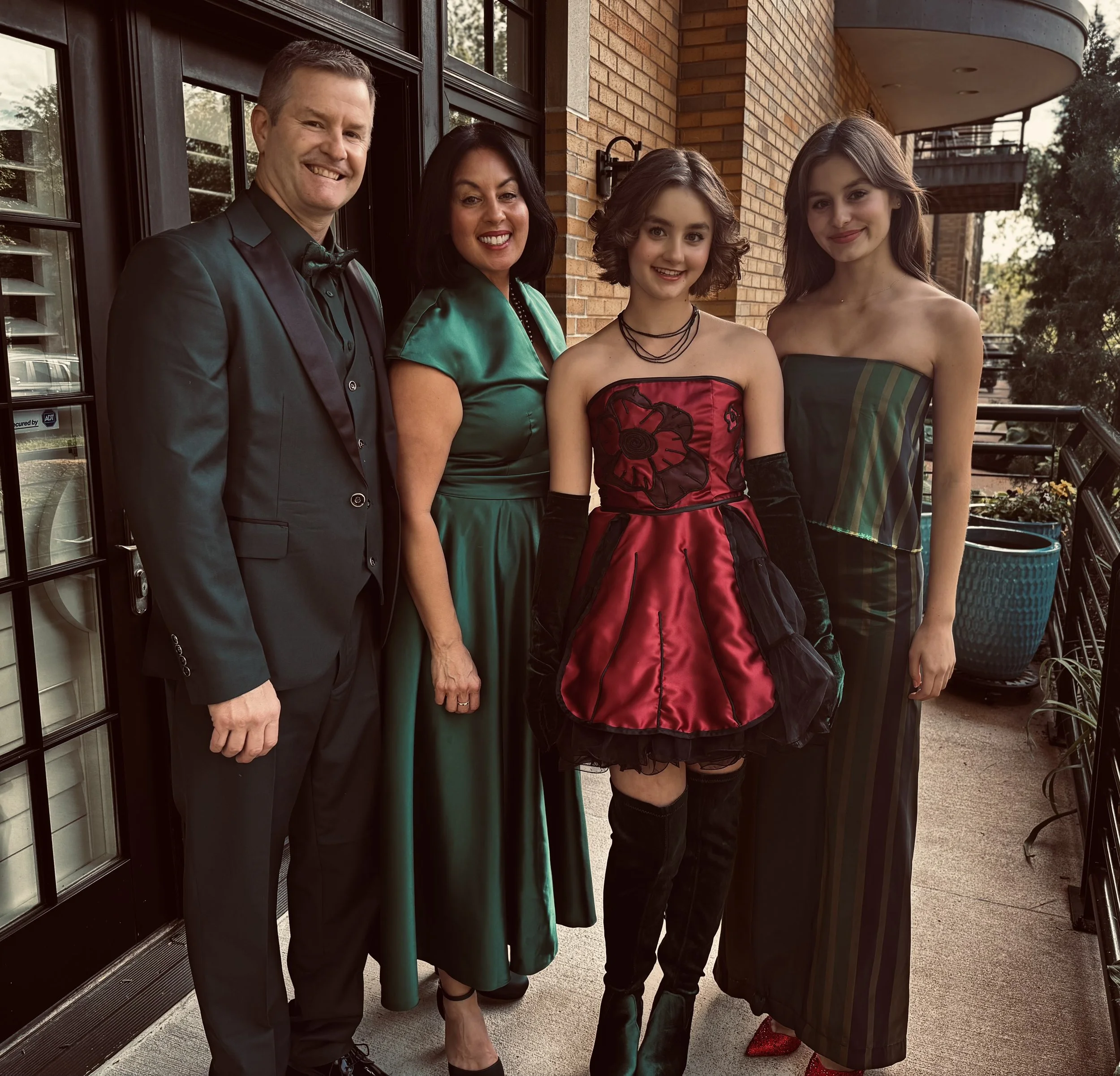 Dr. Meyer with his family