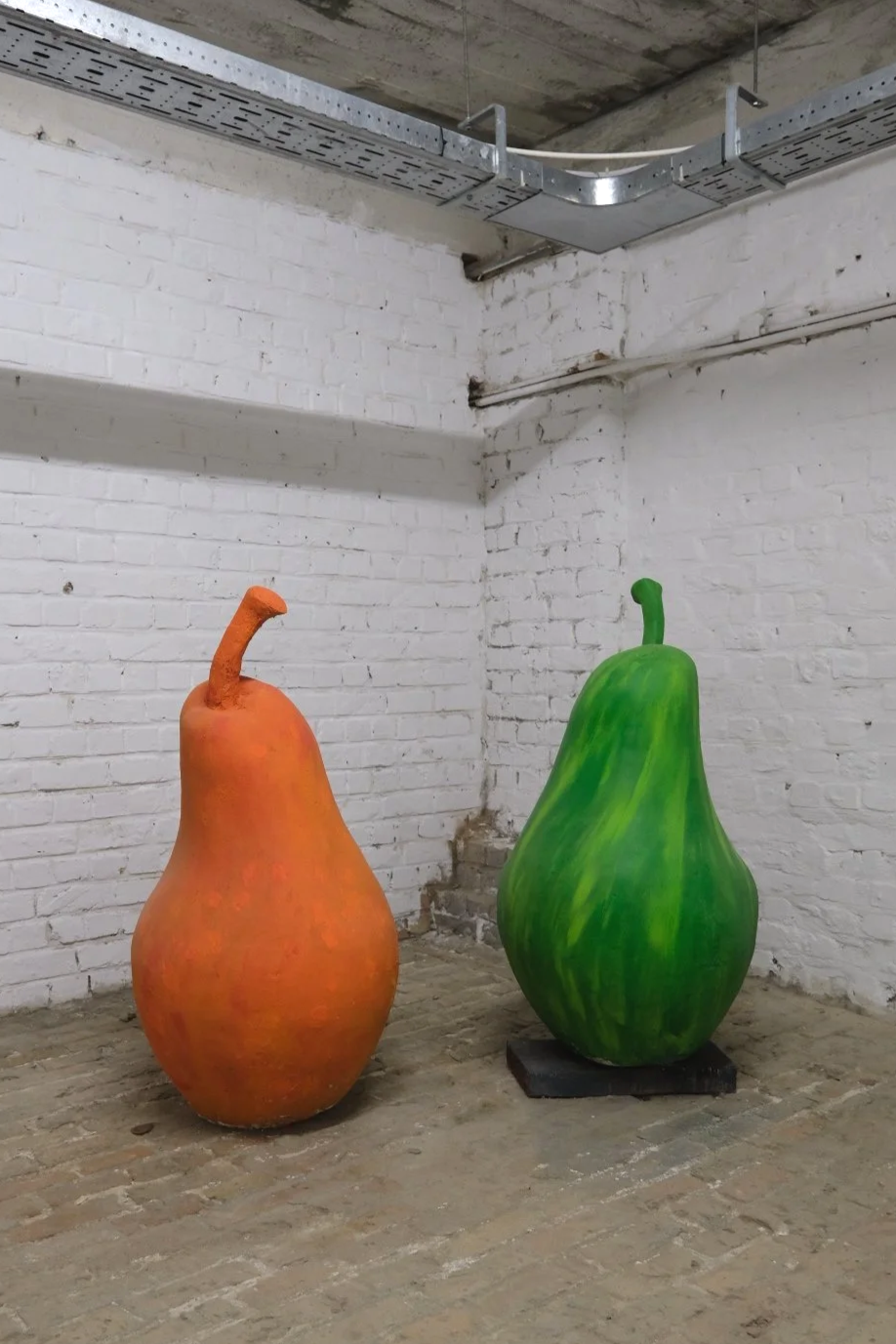 Twee peren, beeld Josyanne Vanhoutte