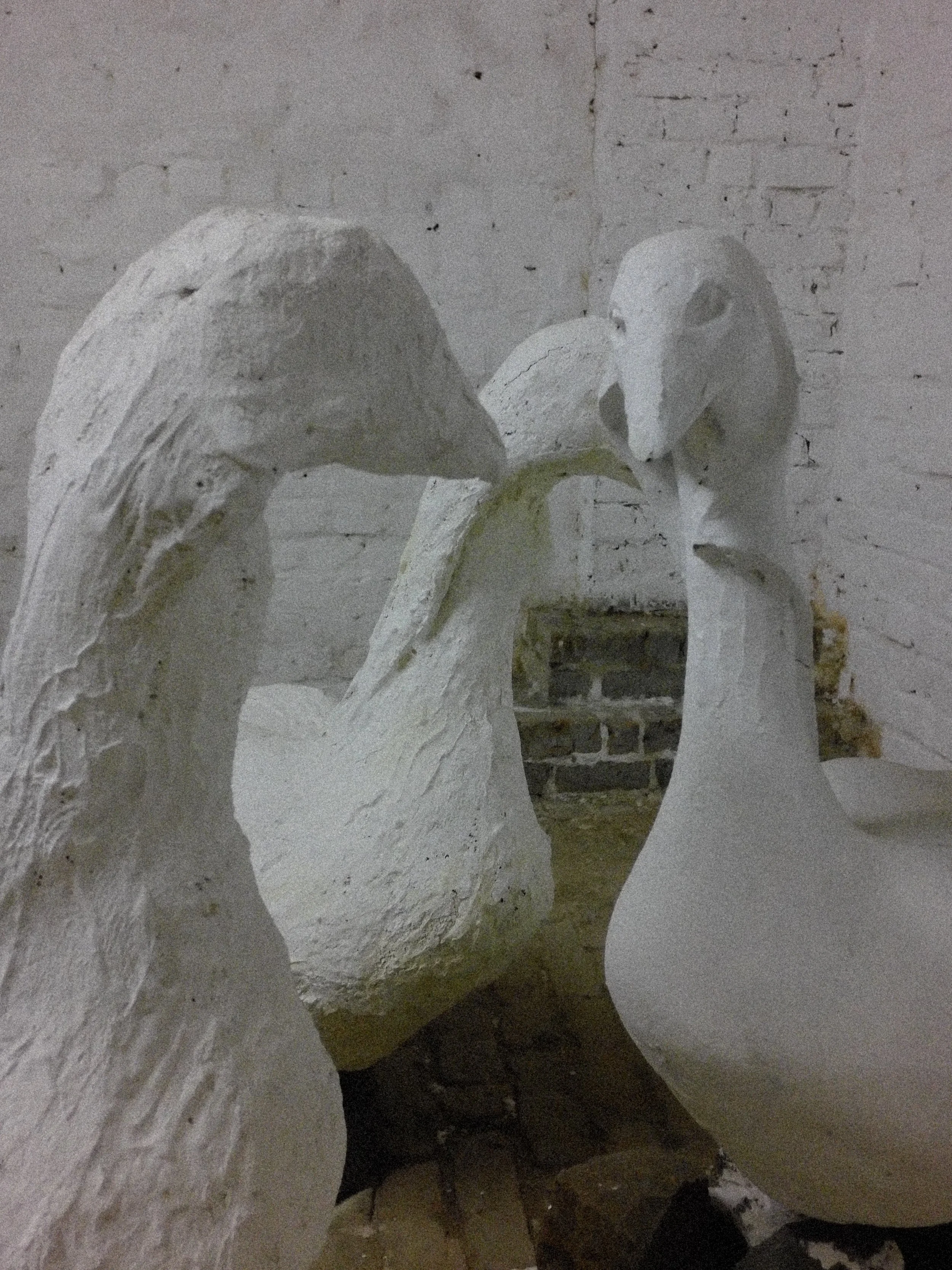 Ganzen, Tentoonstellingsruimte Heilig Hart-kerk, Josyanne Vanhoutte 