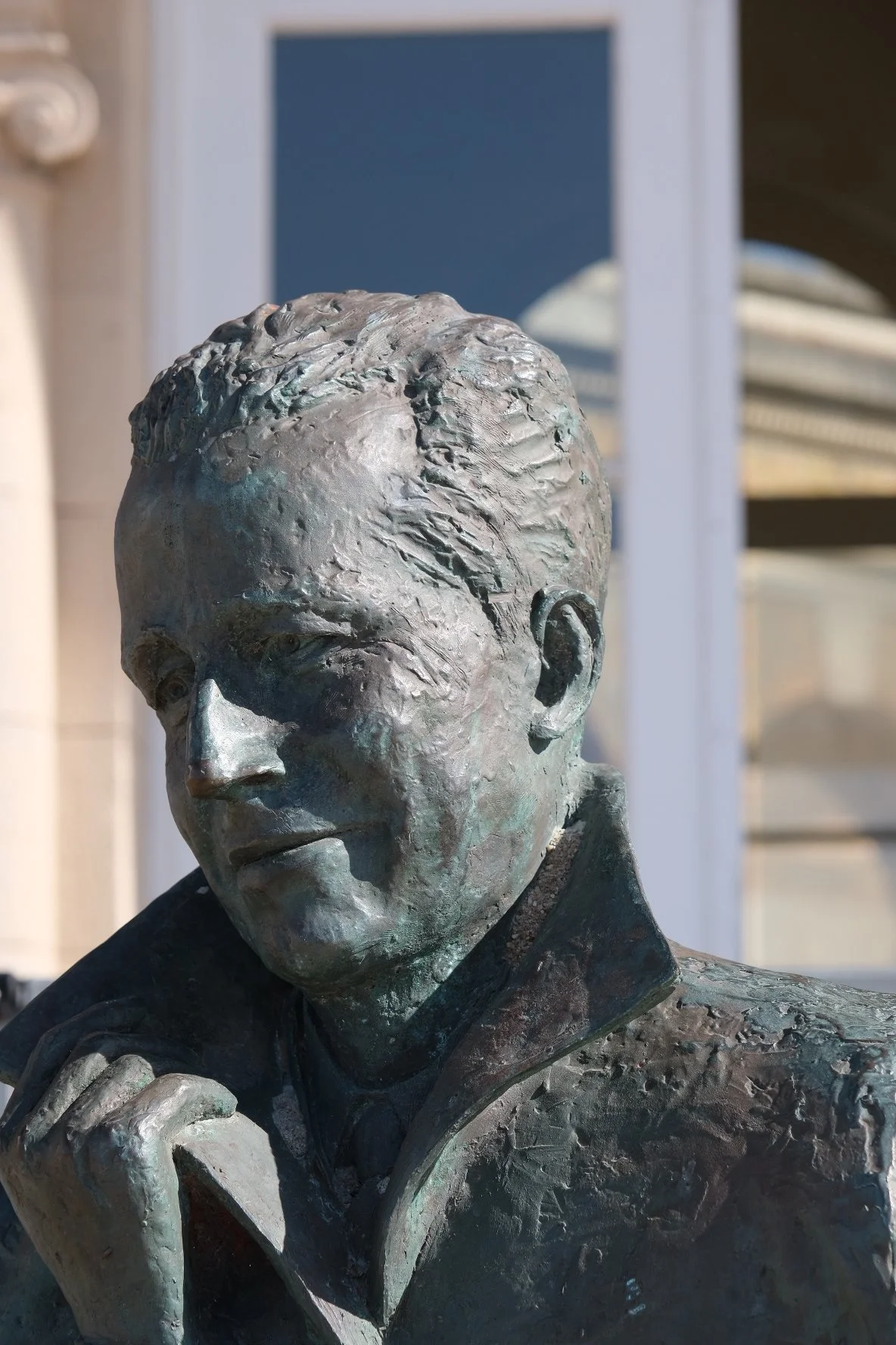 Standbeeld Koning Boudewijn - Josyanne Vanhoutte, Oostende