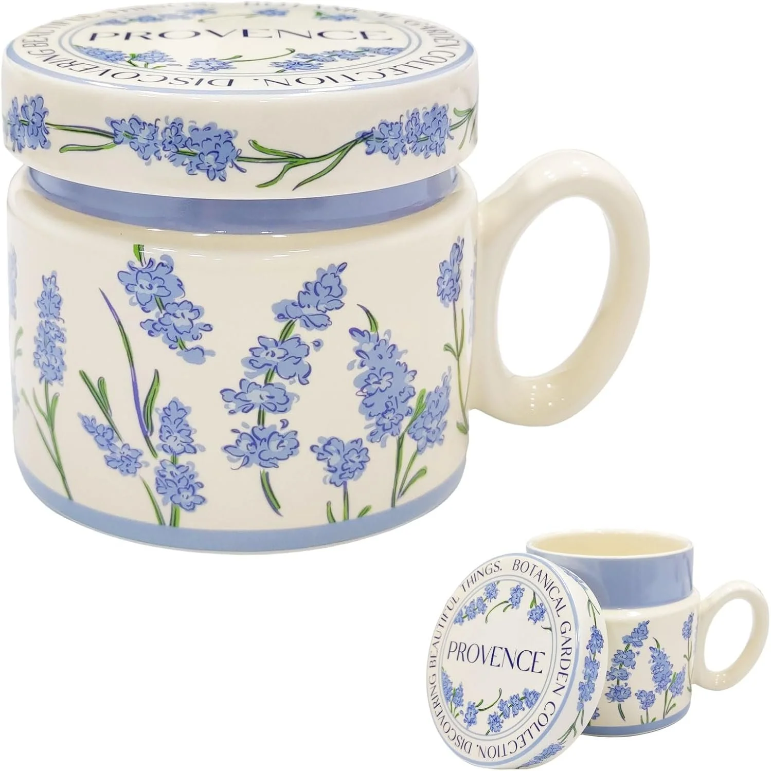 Ceramic Coffee Mug with Lid,Flower Patterned.jpg