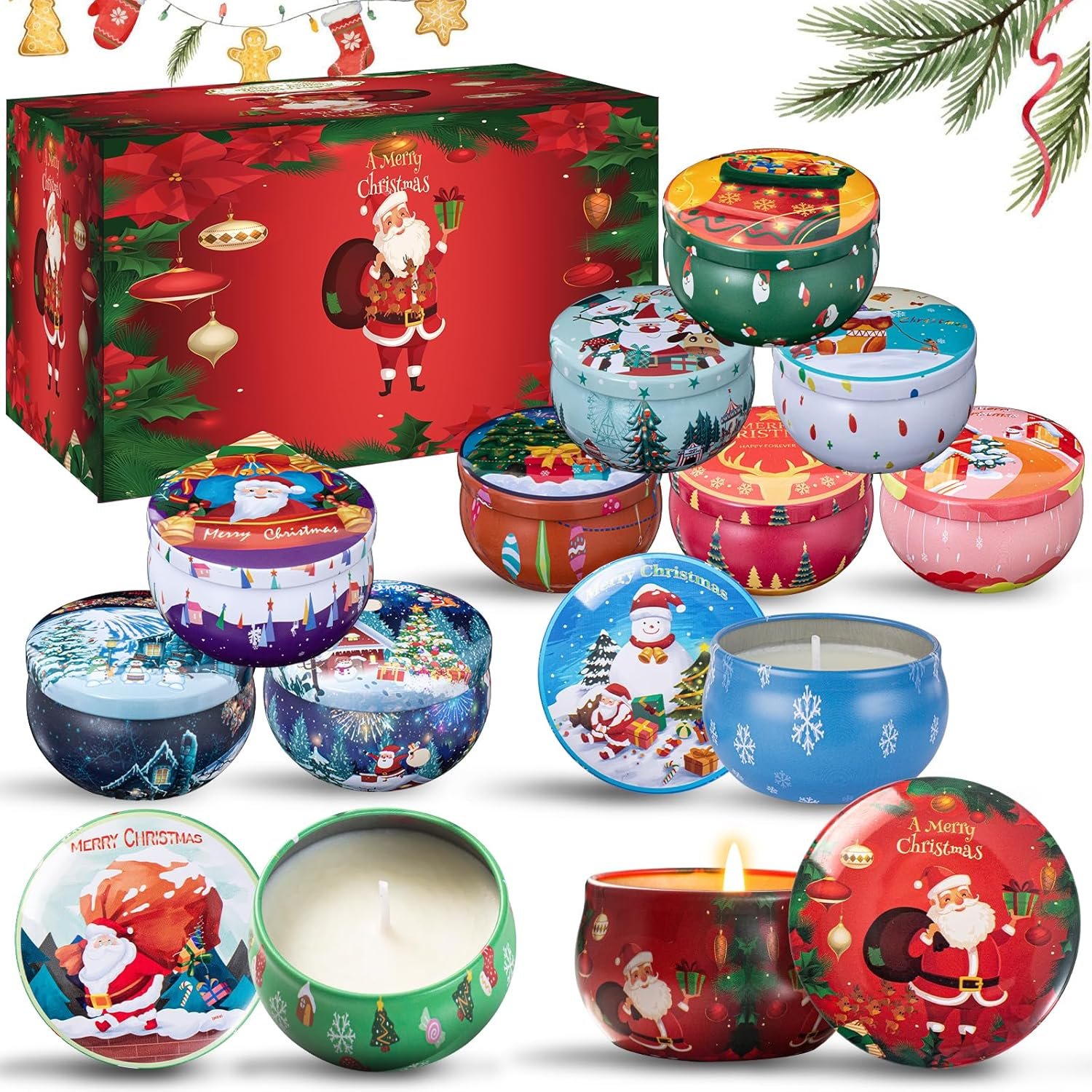 Christmas Scented Candles Set 12 PCs.jpg