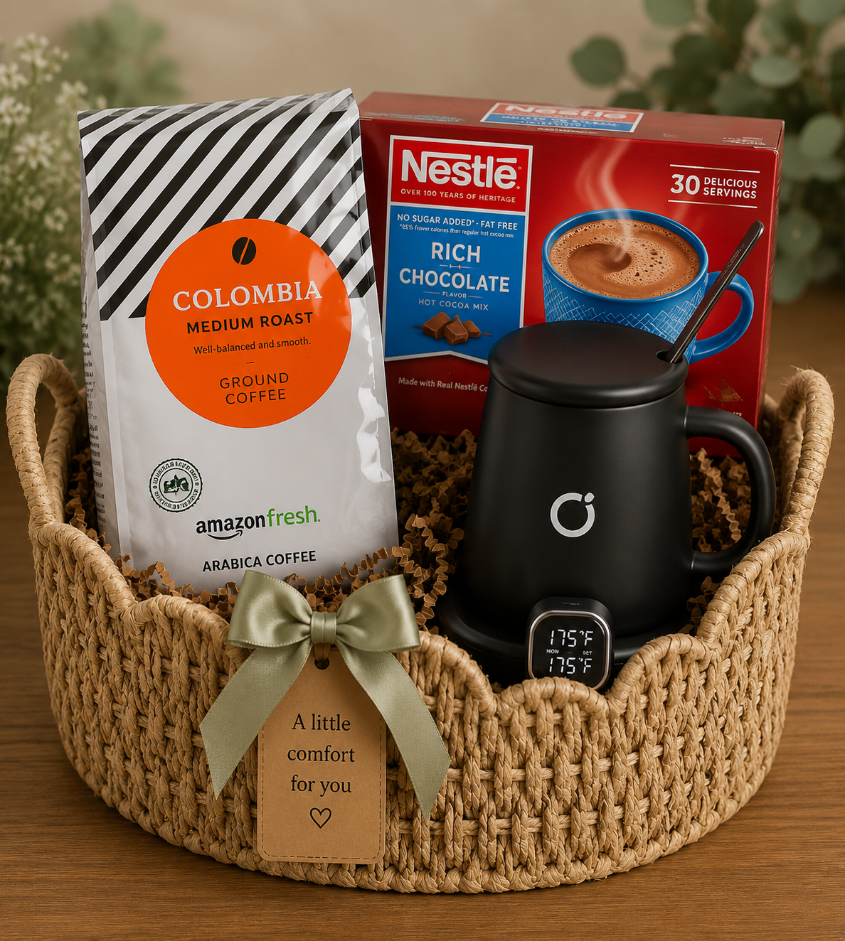 Warm comfort gift basket still life.png