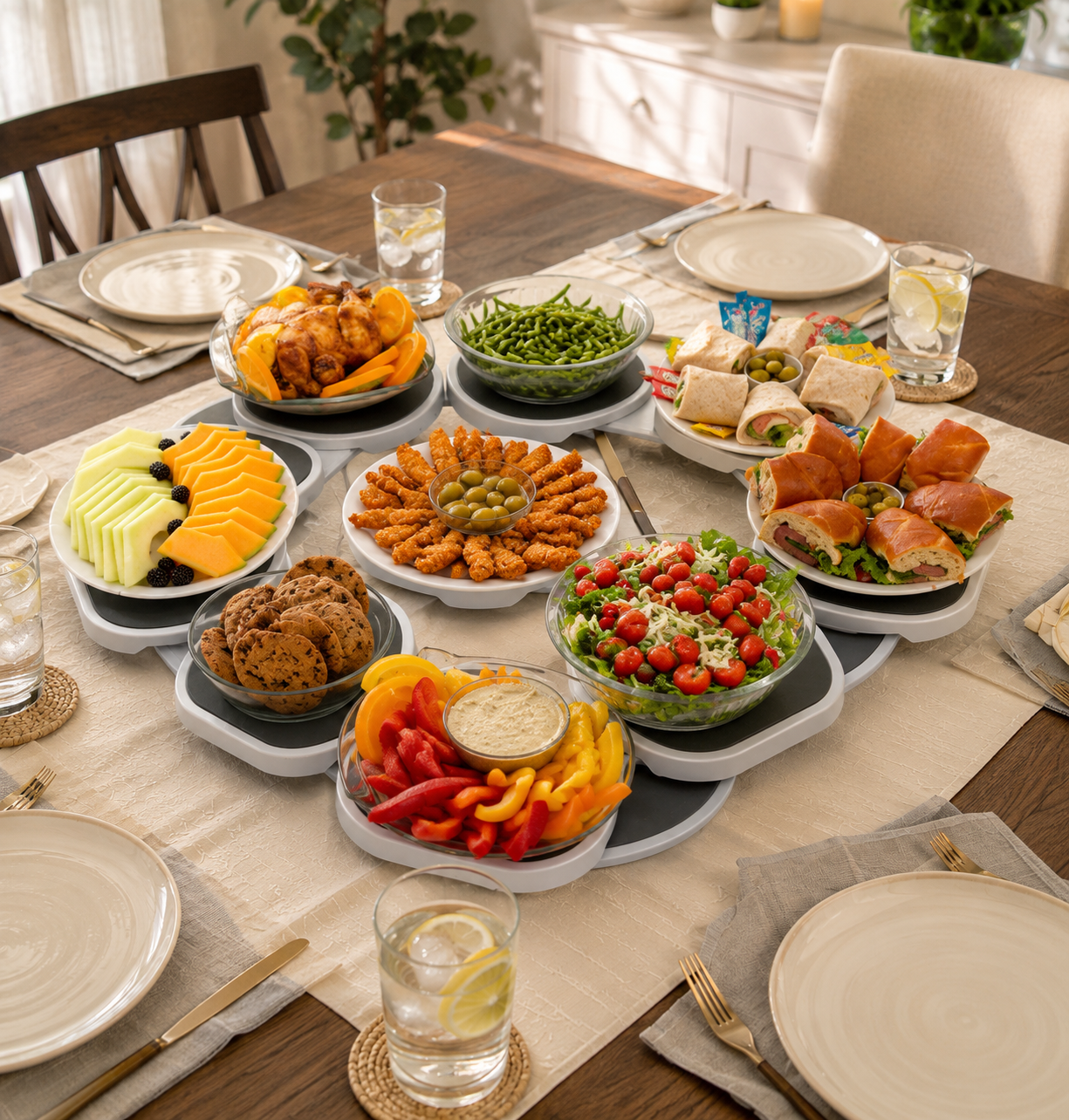 Cozy family-style dining setup.png
