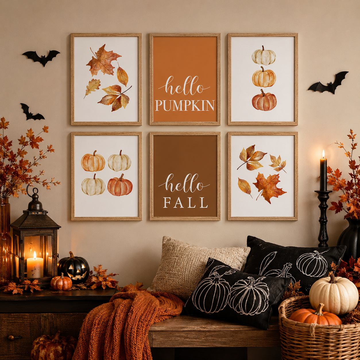 Cozy autumn Halloween vignette.png