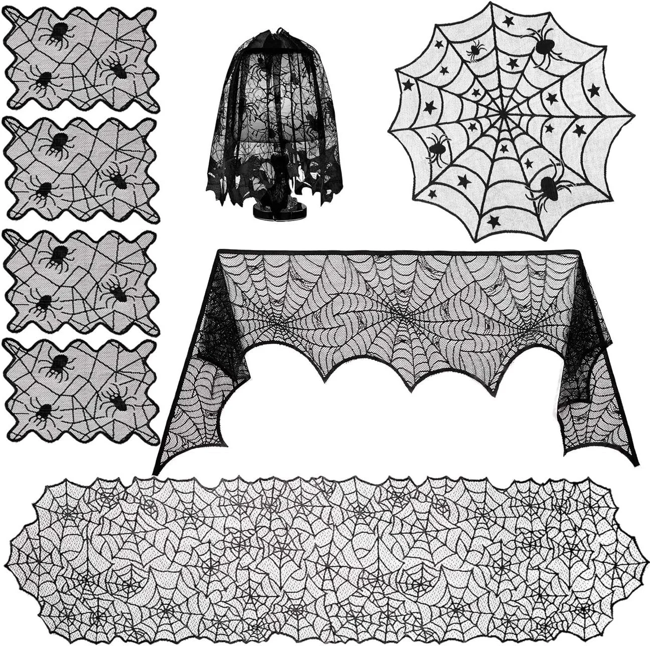 Sunnyglade Halloween Cobweb Lace Set.jpg