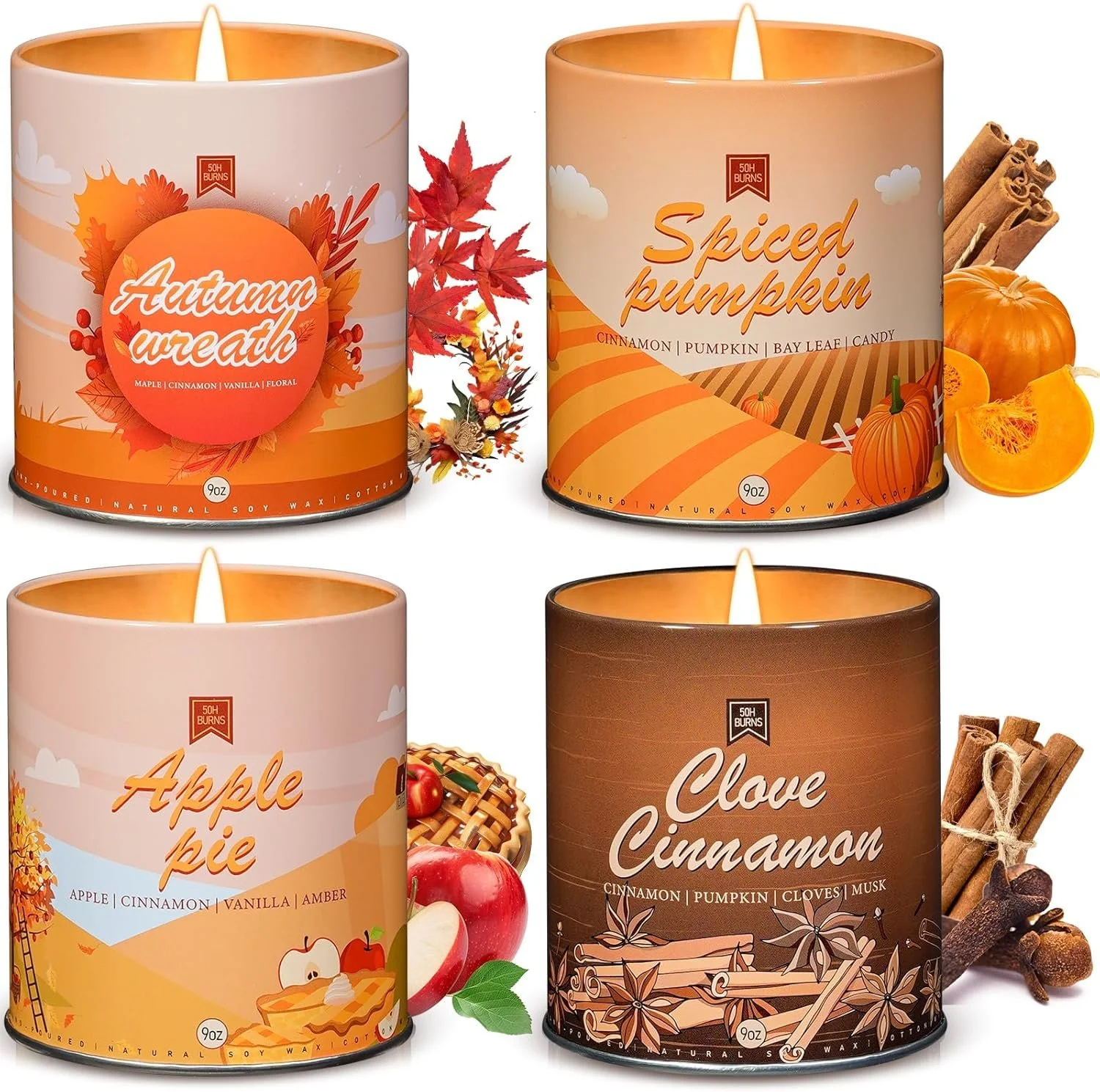 Fall Scented Candle Set 4 Pack.jpg