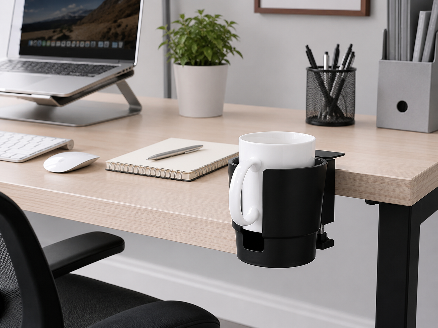 Office Desk with Clamp-On Mug Holder.png
