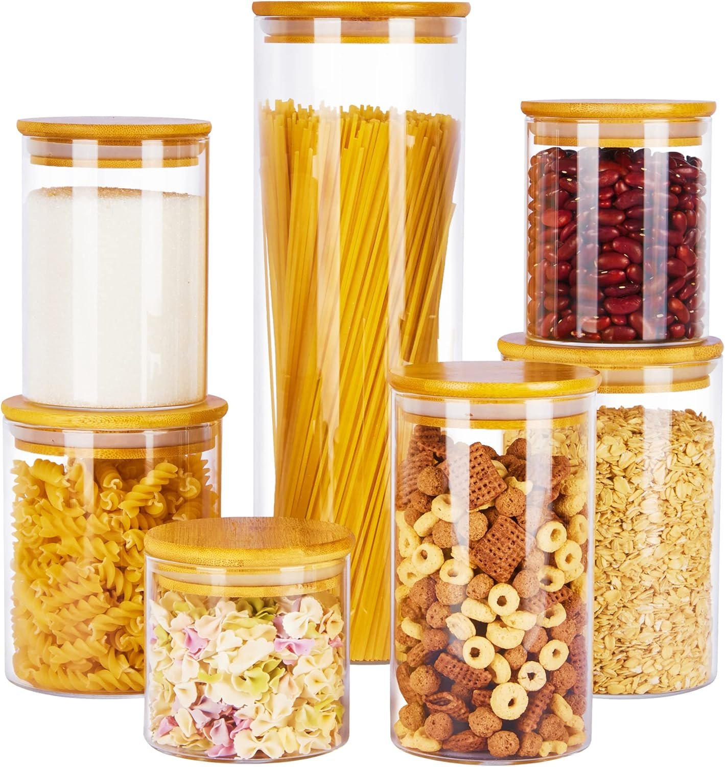 Glass Food Storage Jars for Pantry Organization.jpg