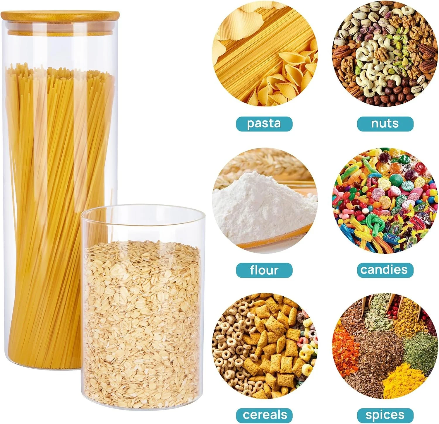 Glass Food Storage Jars for Pantry Organization1.jpg