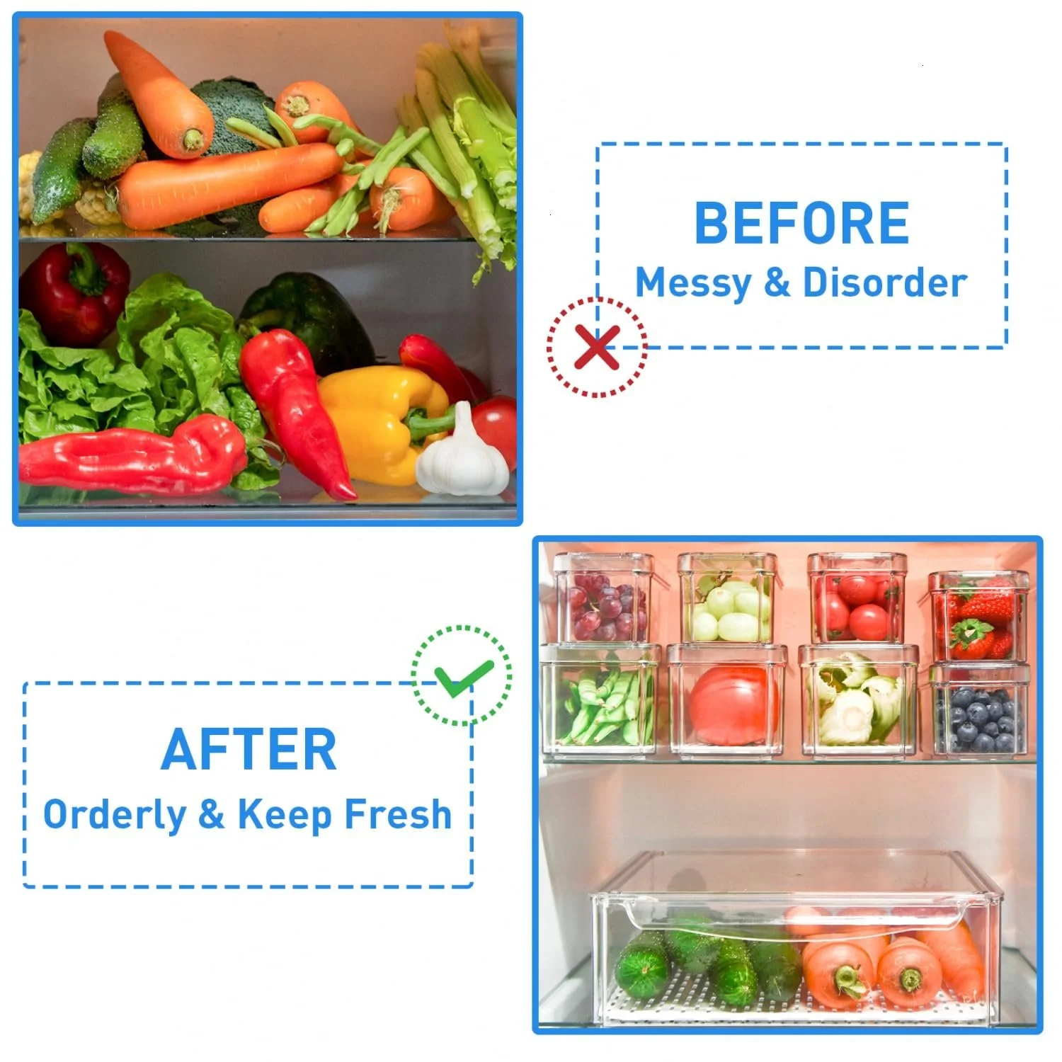Stackable Fridge Organizer Bins for Small Kitchen Storage1.jpg