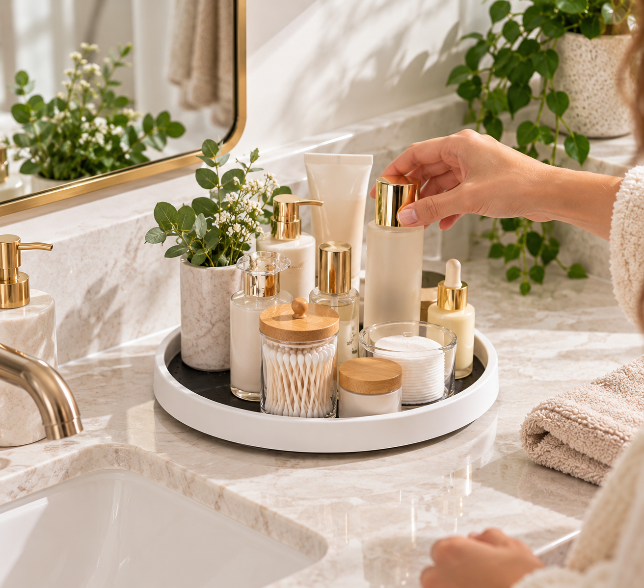  lazy sussan bathroom decor idea 