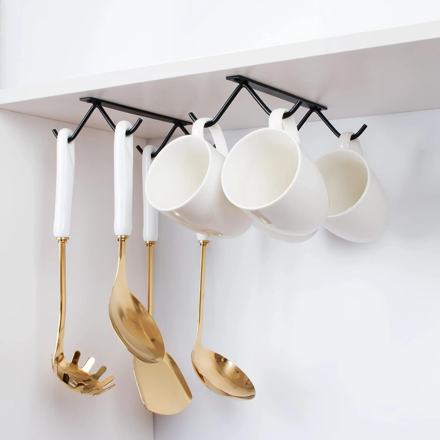  cabitet mug hooks, cabinet organization 
