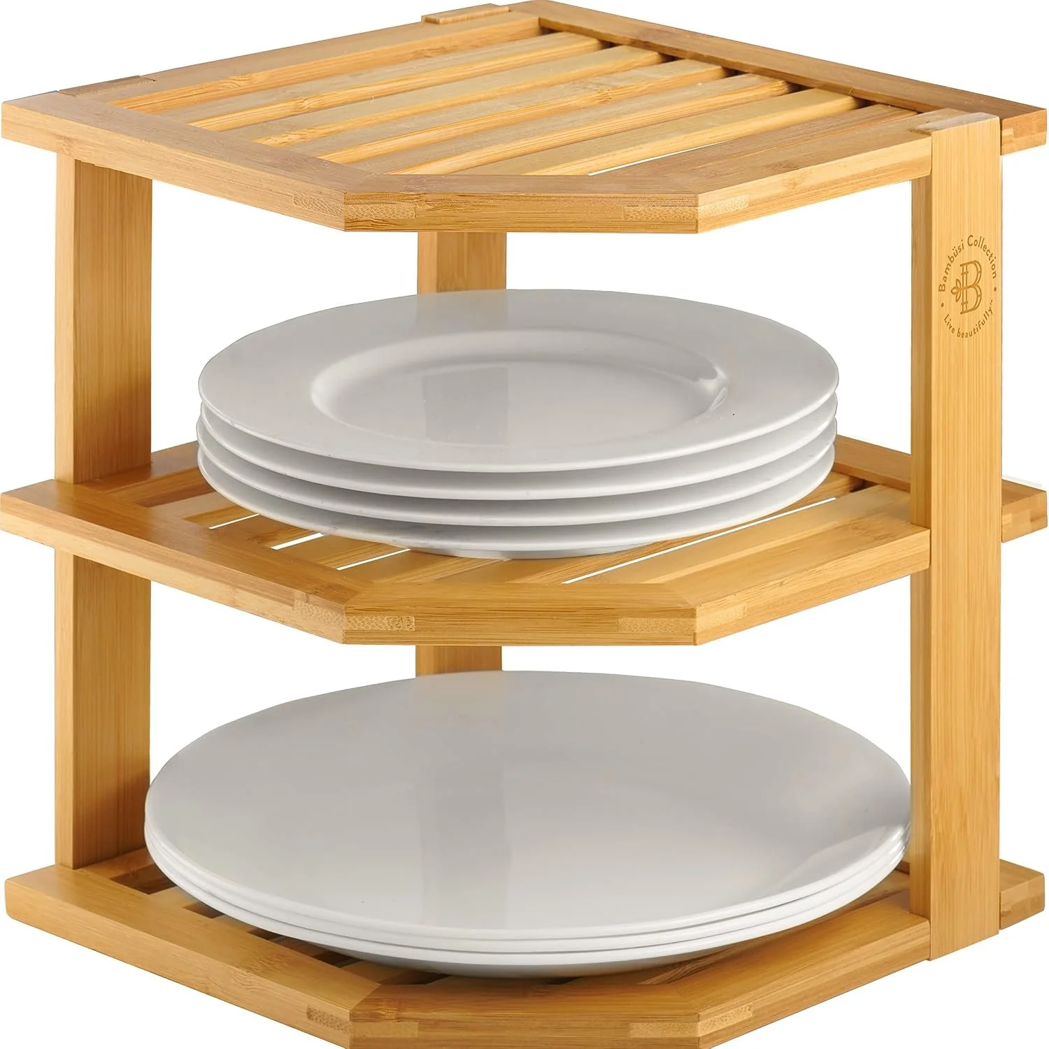  Corner Shelf, Kitchen Cabinet Organizer 